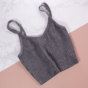 ANGL Gray Crop Top | S/M